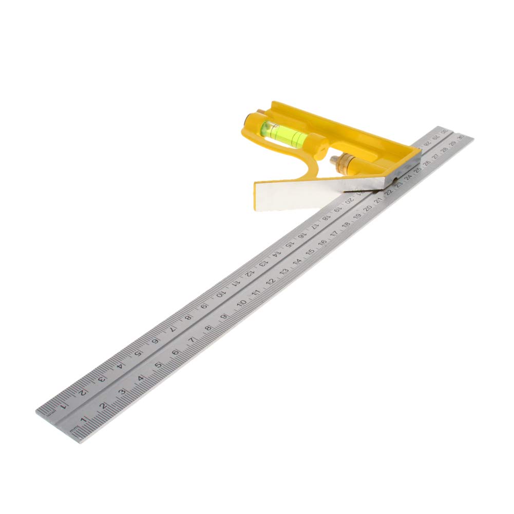 Stainless Steel Right Angle Ruler 11.81