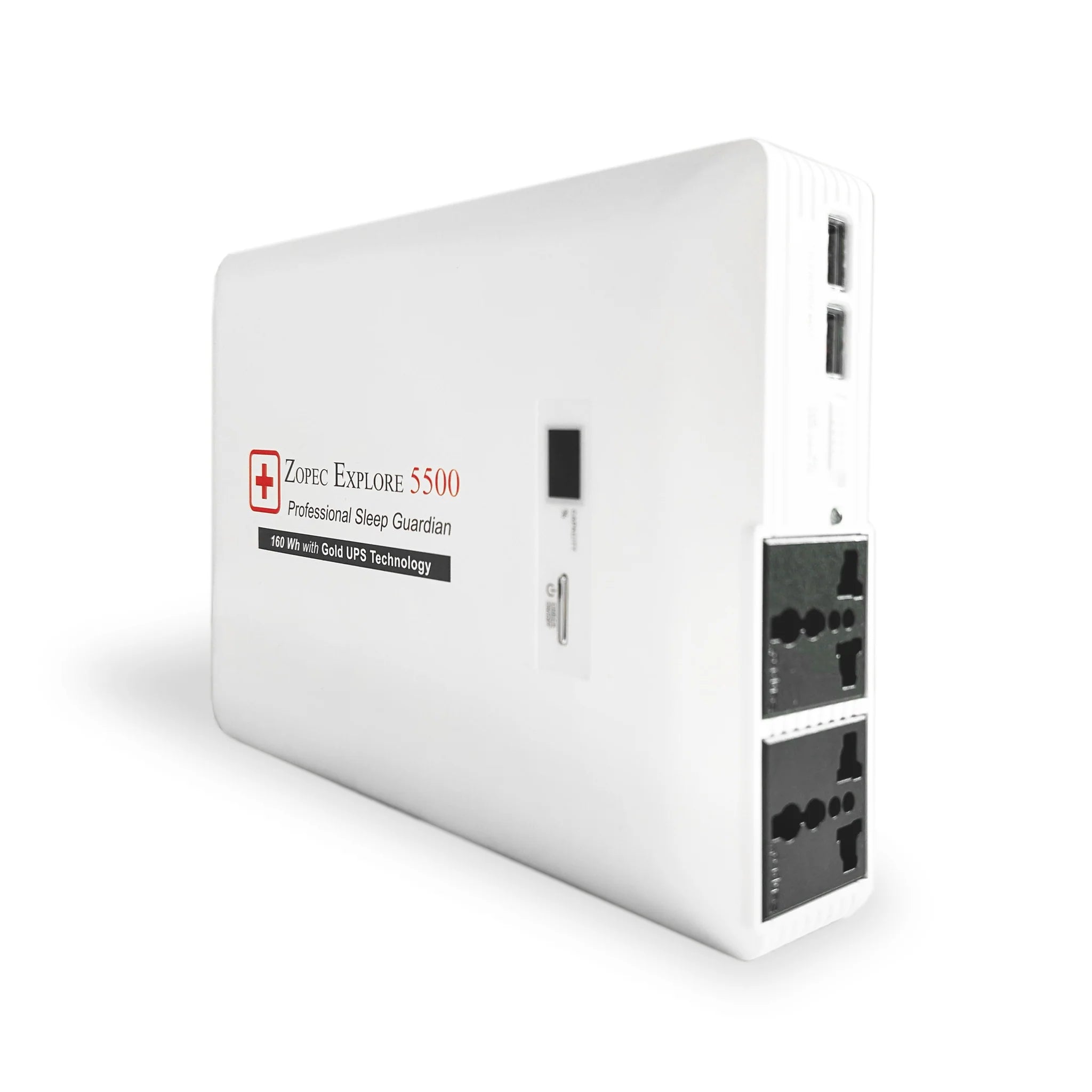 Zopec Explore 5500 Portable Power Station with Moisture Control - 5500Wh Solar Generator for Camping, RV, Emergency Backup & Outdoor Adventures