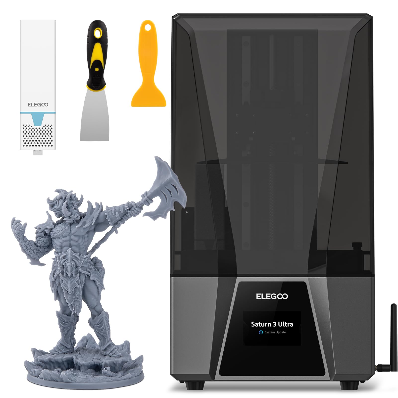 ELEGOO Saturn 3 Ultra 12K MSLA 3D Printer - 10