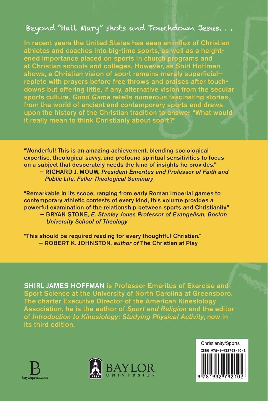 Good Game: Exploring Christianity and the Culture of Sports - Perfect for Athletes, Coaches & Faith-Based Sports Groups