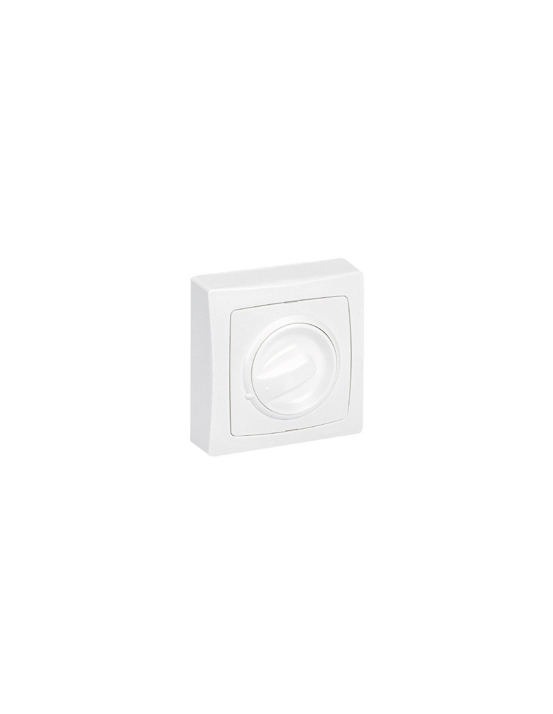 Legrand Leg97606 White Surface-Mounted Light Switch - Durable Electrical Switch for Home, Office & Commercial Use - Easy Installation for Wall Lighting Control