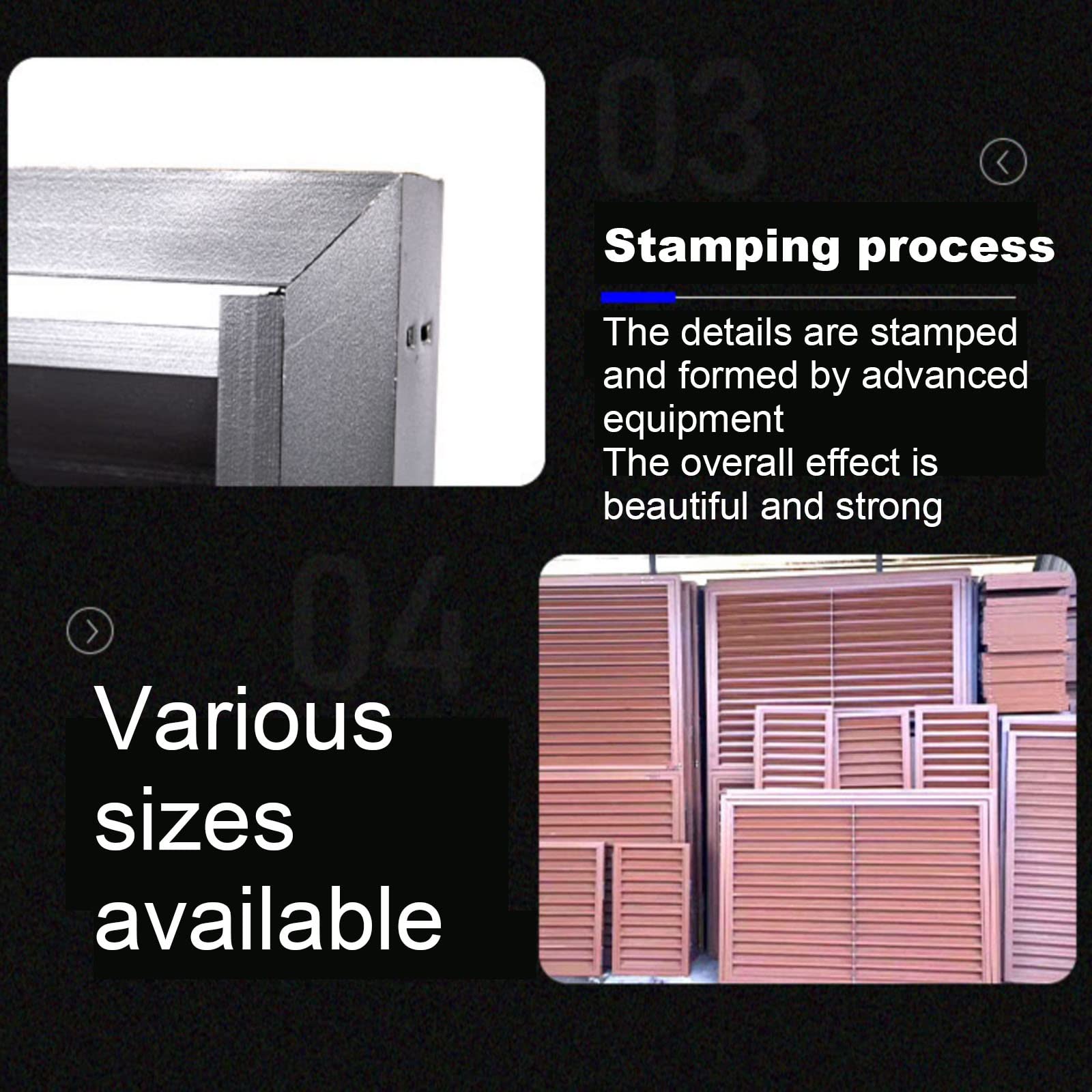 Waterproof & Windproof Air Conditioner Fence Cover - Durable Outdoor AC Unit Protector with Noise Reduction, Brown Flat Roof Design (100cm) - Perfect for Patio, Backyard & Home Exterior Protection