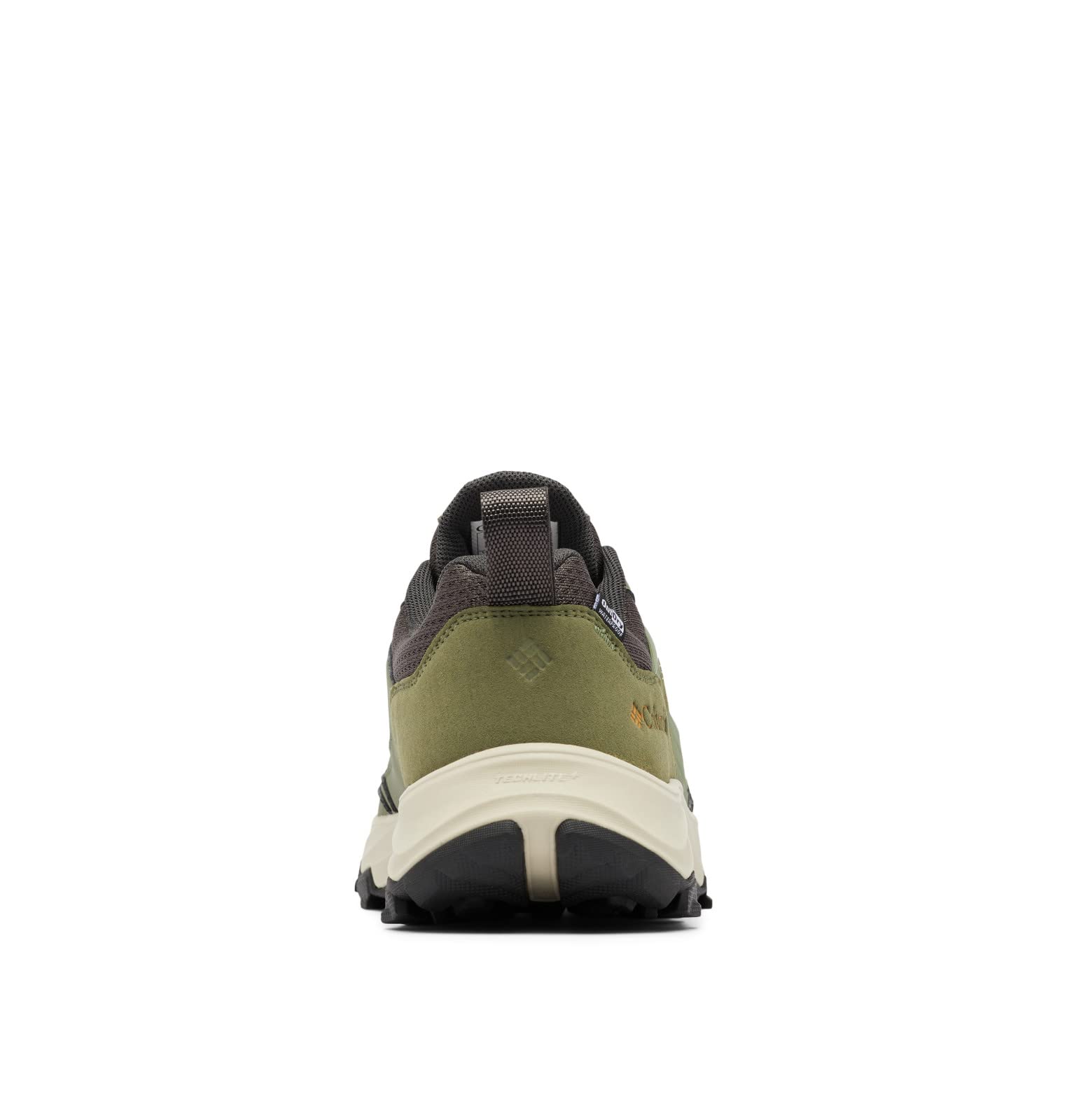 Columbia Men's Hatana Max OutDry Hiking Shoes - Waterproof Trail Running Shoes for Men, Mosstone/Golden Yellow, Size 8.5 | Perfect for Outdoor Adventures, Hiking & Backpacking
