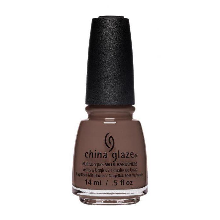 China Glaze Give Me S'more Nail Polish - 0.5 oz / 15ml - #83975 - Long Lasting, High Shine Finish - Perfect for Summer Nails, Pedicures & DIY Manicures at Home