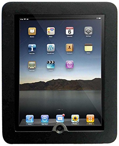Maclocks 535RWMB Black Executive Enclosure with Rotating Wall Mount for iPad 2/3/4, iPad Air & Air 2 - Secure iPad Stand for Retail, Office & Home Use