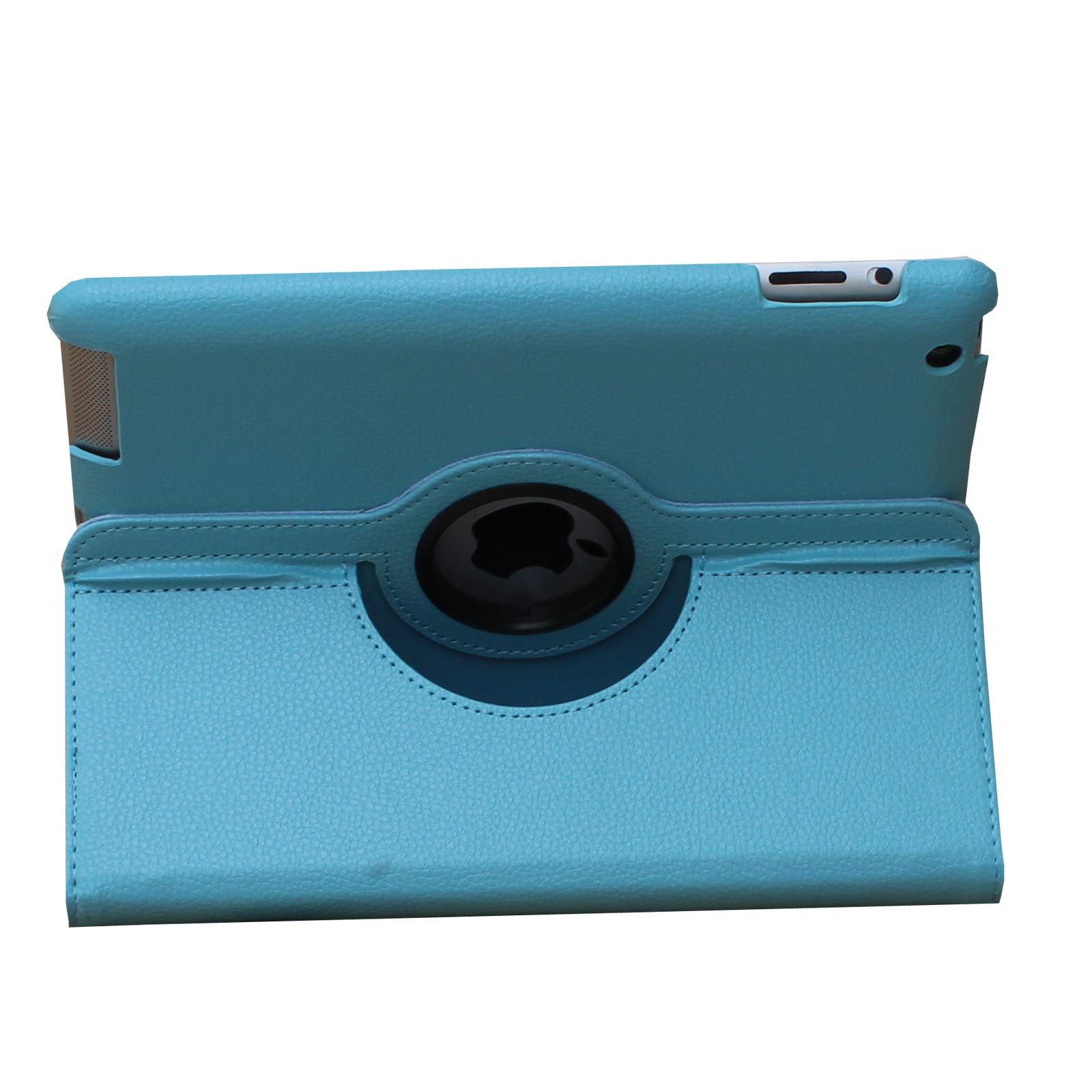 Premium Magnetic Rotating Stand Smart Cover Case for iPad Air 1 (2013 Model A1474/A1475/A1476) - Auto Wake/Sleep Function - Perfect for Work, Travel & Home Use (Blue)