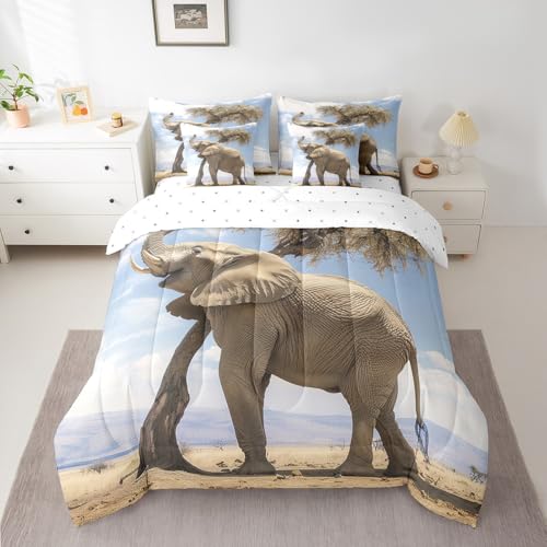 Taupe Blue White