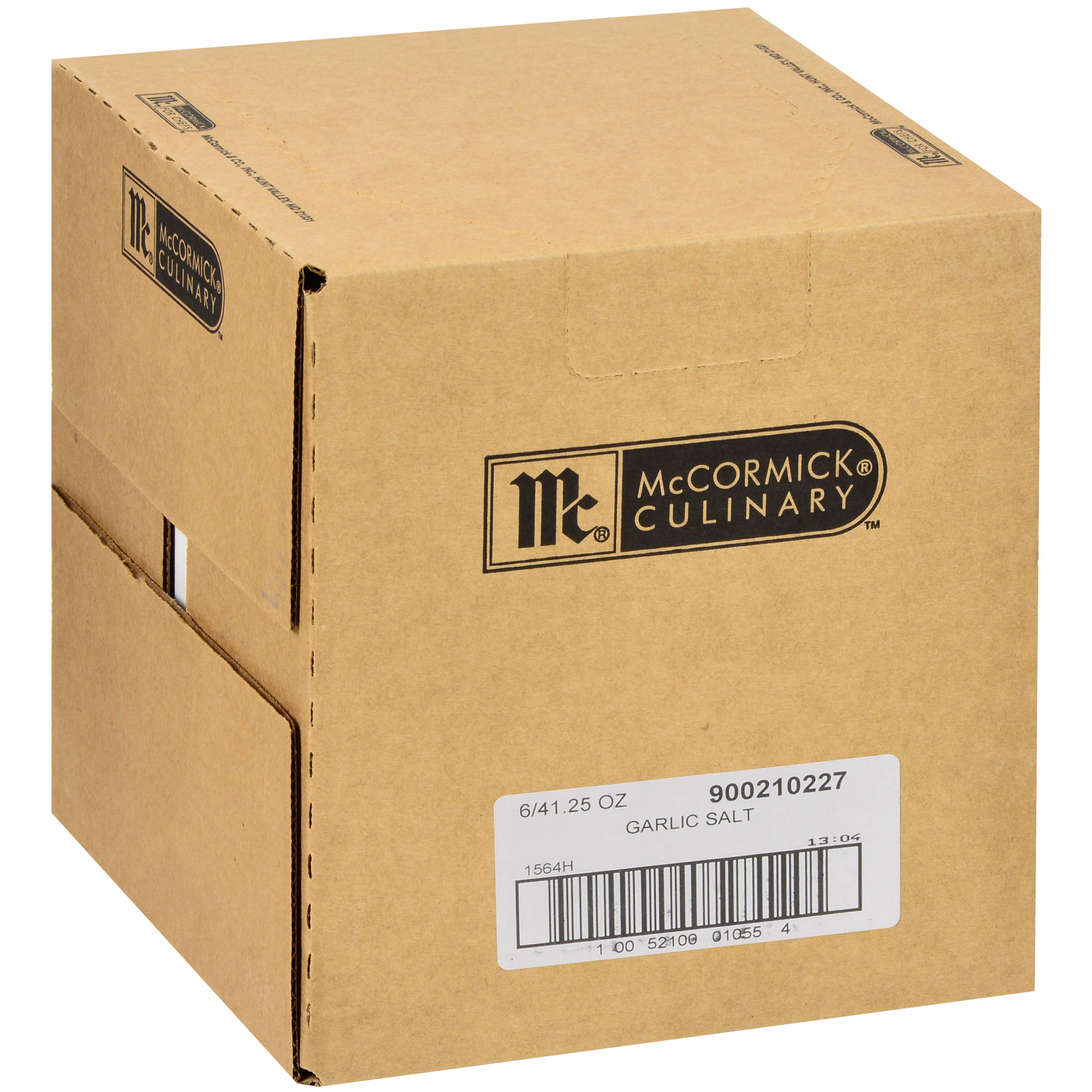 McCormick Culinary Garlic Salt, 41.25 oz (Pack of 6) | Bulk Seasoning for Cooking, Baking & Grilling | Perfect for Restaurants, Catering & Home Chefs
