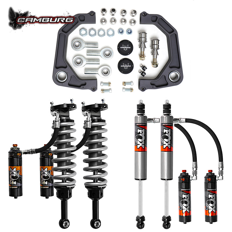 2005-2023 Toyota Tacoma Camburg Fox 2.5 Performance Elite Suspension Lift Kit - Off-Road Upgrade for Enhanced Handling & Durability