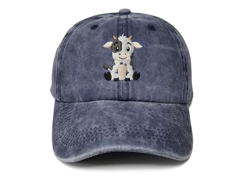 Cow (Washed Navy Blue)