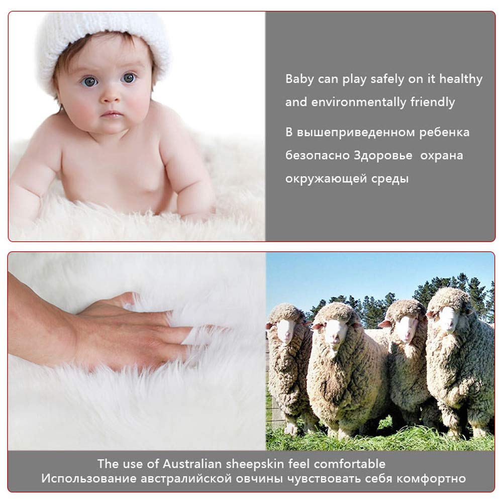 1Pack Genuine Australian Sheepskin Seat Cushion Cover - Winter Warm Luxury Long Wool Car Seat Protector - Universal Fit for Front Seats (Pure Black) - Perfect for Cold Weather Commuting & Long Road Trips