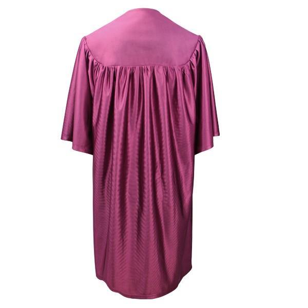 Shiny Maroon Graduation Cap and Gown Set for Kids - Preschool & Kindergarten Graduation Ceremony - Perfect for Photo Shoots and School Events