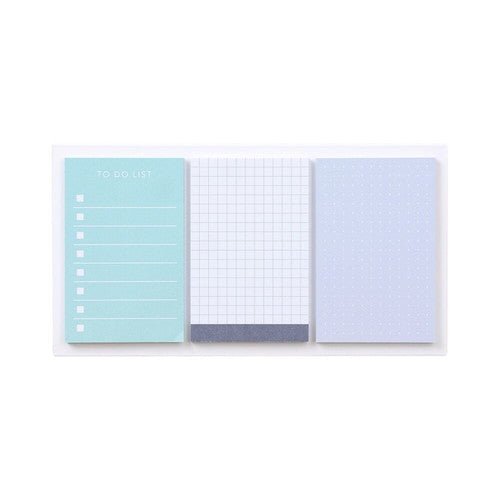 EMILY Sticky Notes by KING JIM - Colorful Self-Stick Memo Pads for Office, School & Home Organization - Perfect for Notes, Reminders & Planning