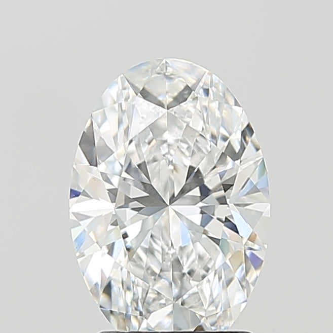 2.0 Carat Oval Lab Grown Diamond - GIA Certified, VVS1 Clarity, D Color | Perfect for Engagement Rings & Anniversary Gifts