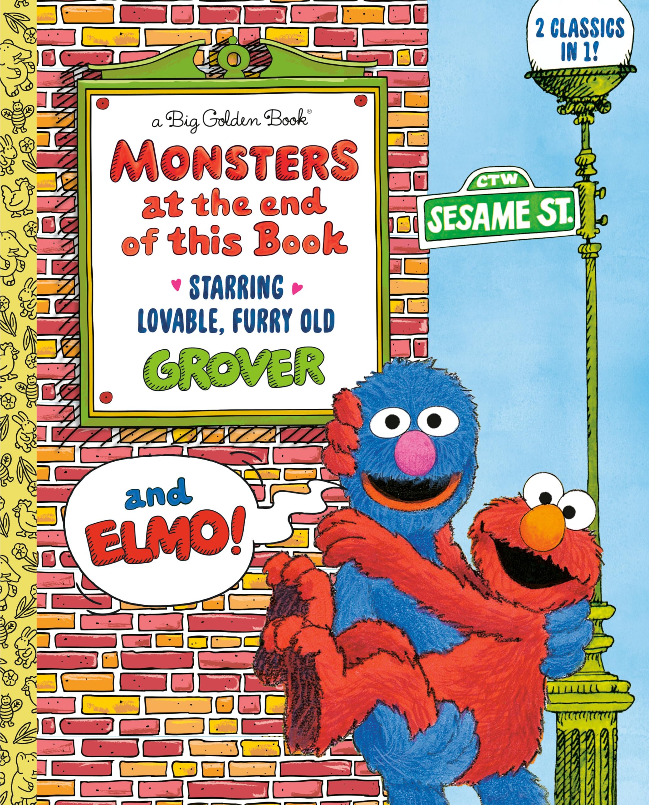 Monsters at the End of This Book - Sesame Street Big Golden Book | Classic Children's Story for Bedtime Reading & Early Learning