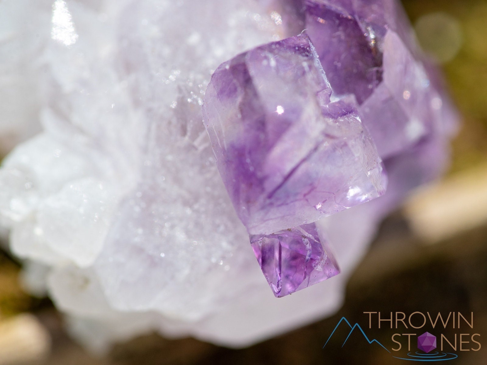 Natural Amethyst Raw Crystal Cluster - February Birthstone, Healing Stone, Unique Spiritual Gift for Women & Men, Boho Home Decor, Meditation & Energy Healing Use