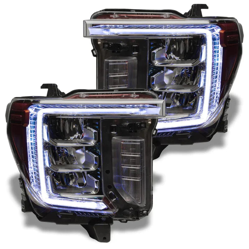 GMC Sierra 2500/3500 HD Multicolor RGBW DRL Boards for 2020-2021 Models - Upgrade Your Truck Lighting for Off-Road & Night Driving