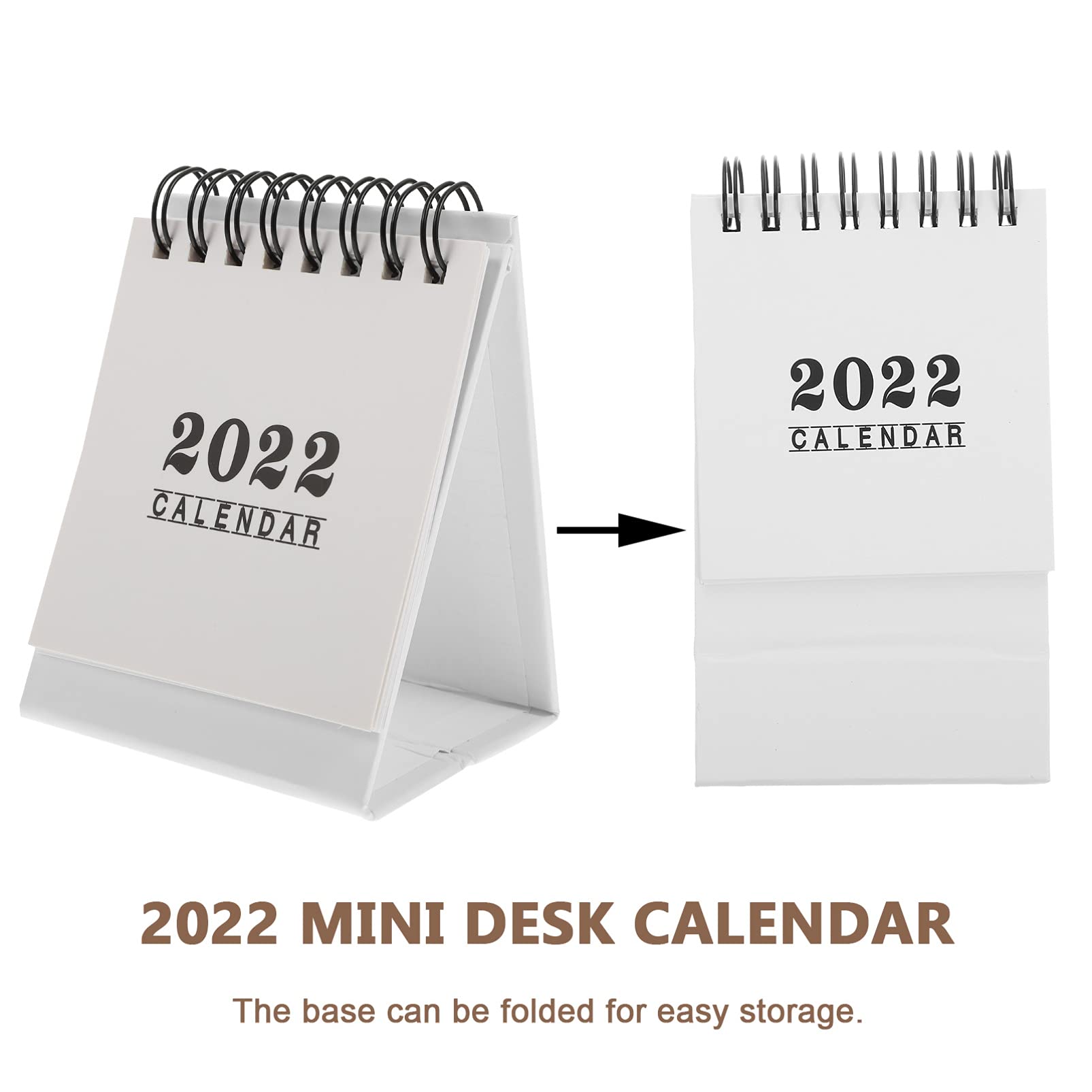 Small Desk Calendar Jul-Dec 2023 | Mini Monthly Desktop Planner | Academic Year Standing Calendar for Office, School & Home Organization