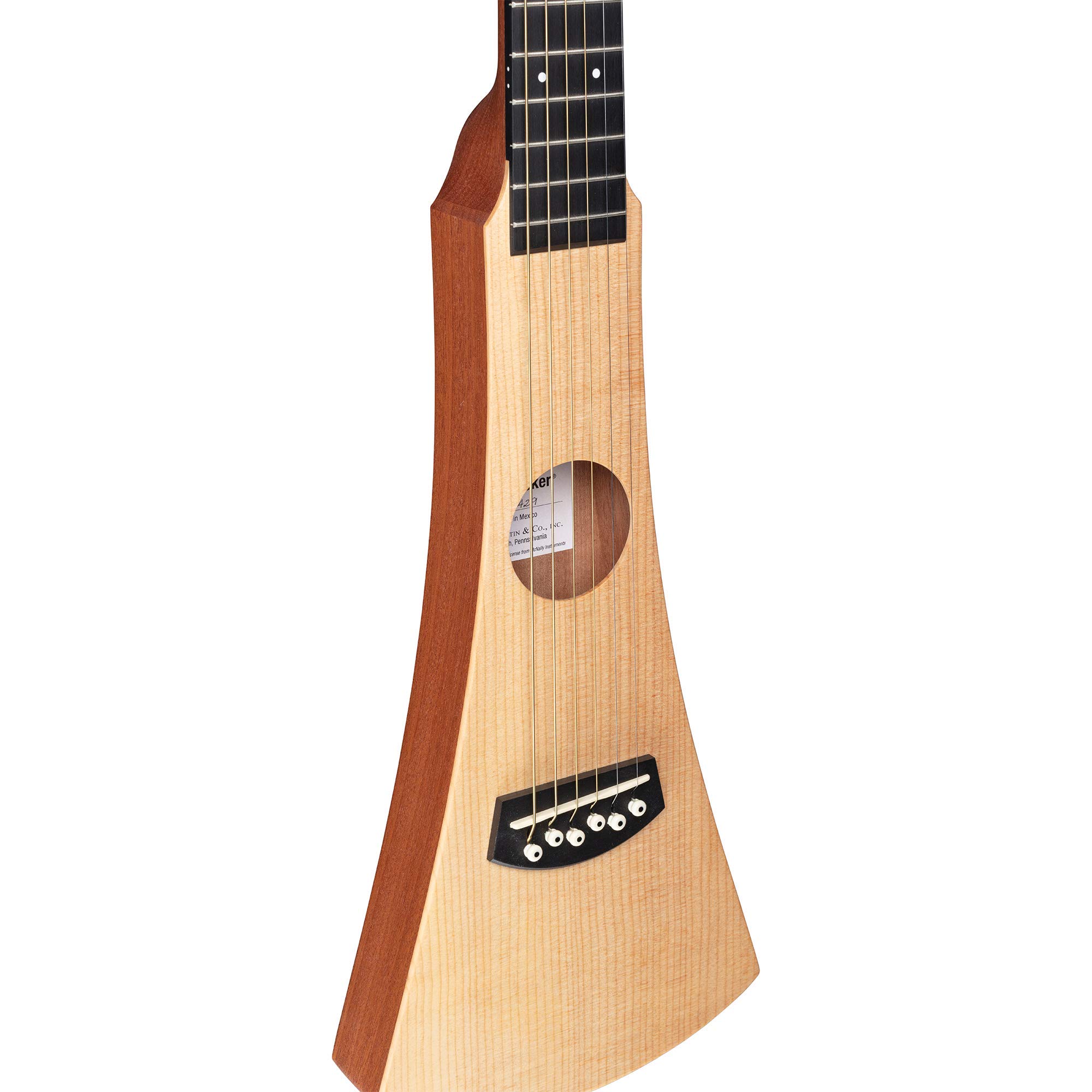 Martin Steel String Backpacker Travel Acoustic Guitar with Gig Bag - Perfect for Camping, Backpacking & On-The-Go Musicians