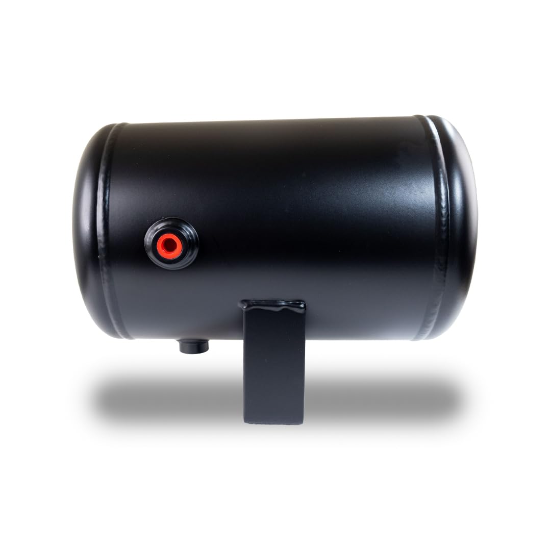 Kleinn 6270RT 1.0 Gallon Air Horn Tank for Trucks & Boats - Heavy Duty Air Compressor Accessory for Off-Roading, Marine & Emergency Use