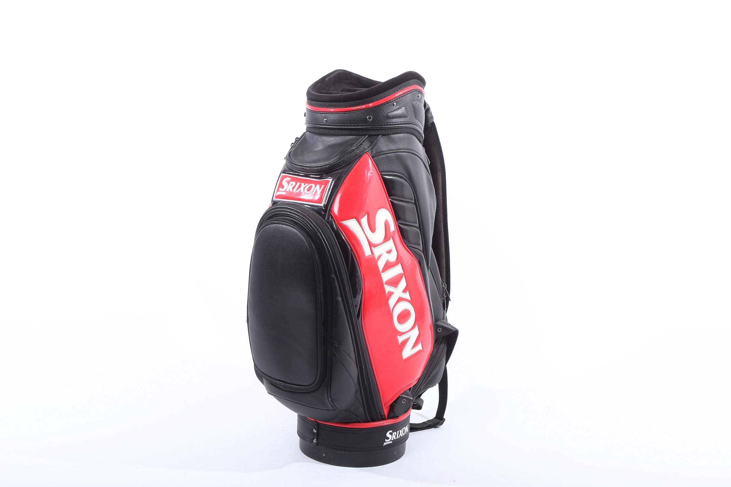 Srixon Staff Golf Bag with 6 Dividers & 8 Pockets - Lightweight Durable Stand Bag for Men & Women - Perfect for Golf Tournaments, Driving Range & Course Play