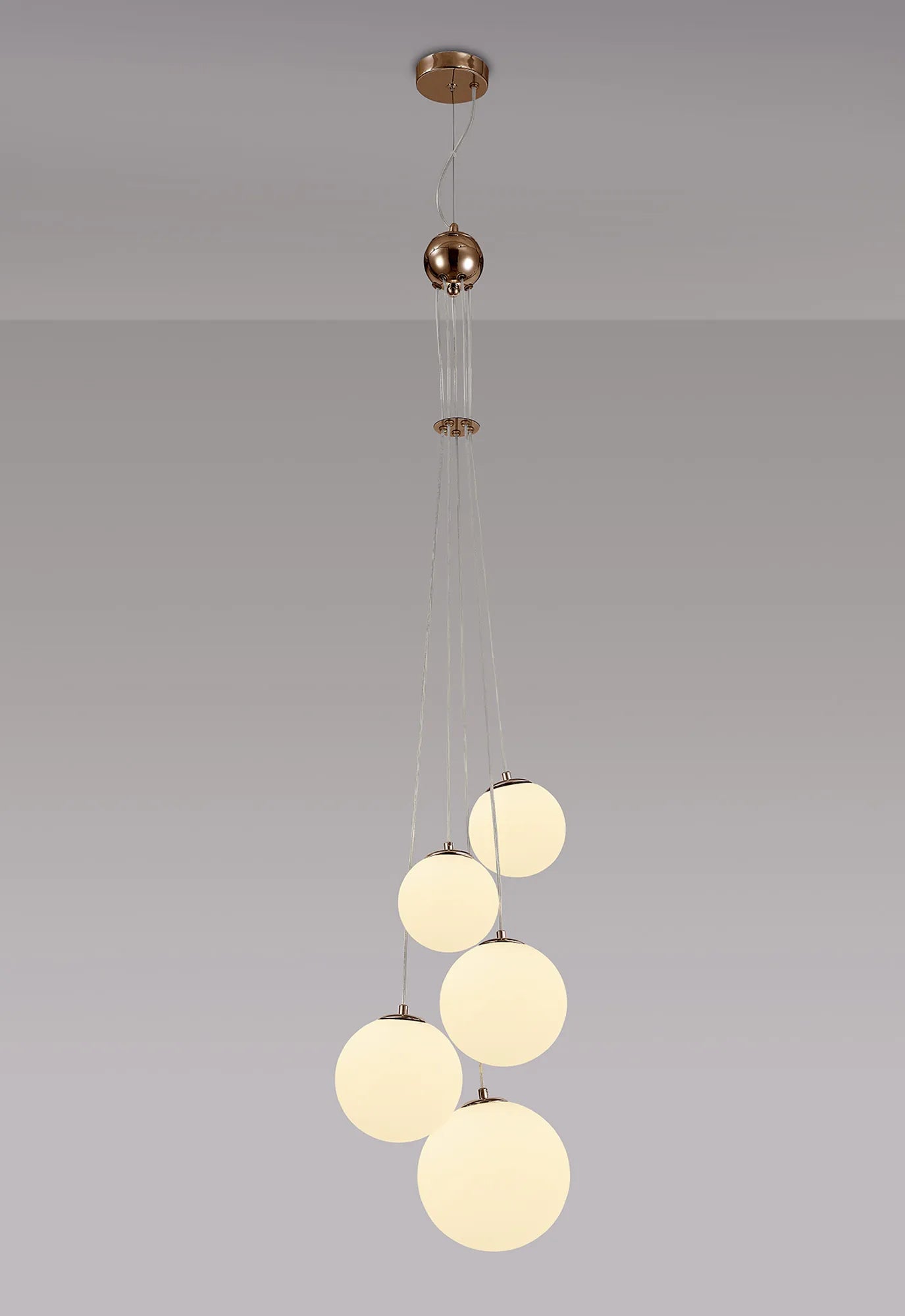 Modern Austin 5-Light Cluster Pendant with G9 Base - Elegant Ceiling Lighting for Dining Room, Kitchen Island, or Entryway