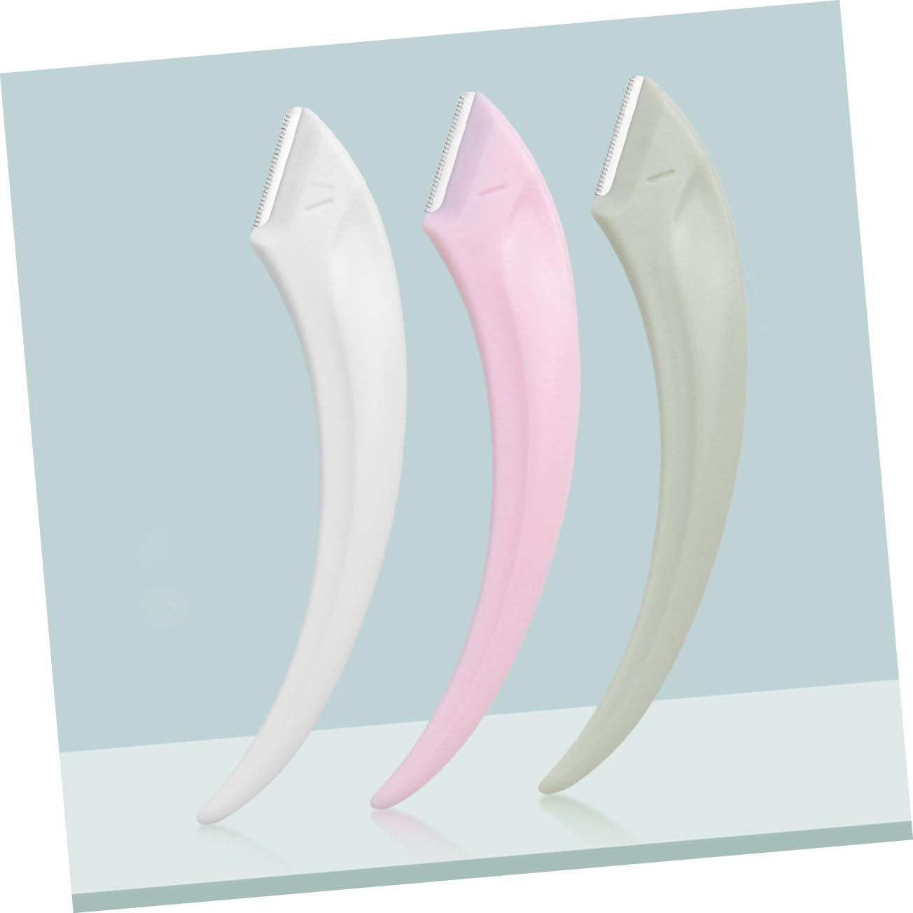 6pcs Women's Facial Razors - Eyebrow & Face Shaver Kit - Smooth & Precise Beauty Tools for Eyebrow Shaping, Peach Fuzz Removal & Dermaplaning at Home
