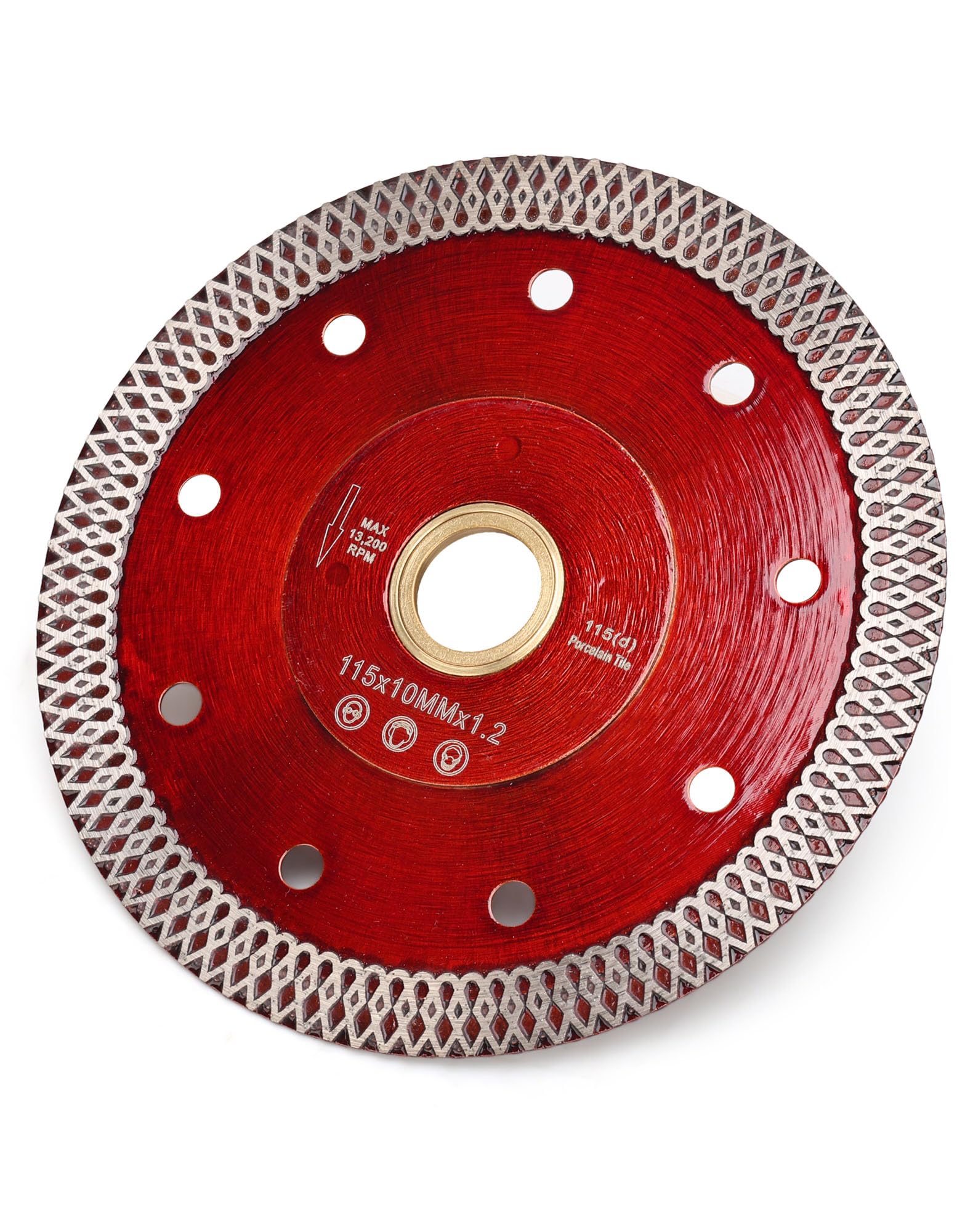 4.5 Inch Ultra Thin Diamond Tile Saw Blade for Porcelain, Marble, Granite Cutting - Premium Wet/Dry Use for Professional Tile Installation & DIY Home Renovation Projects