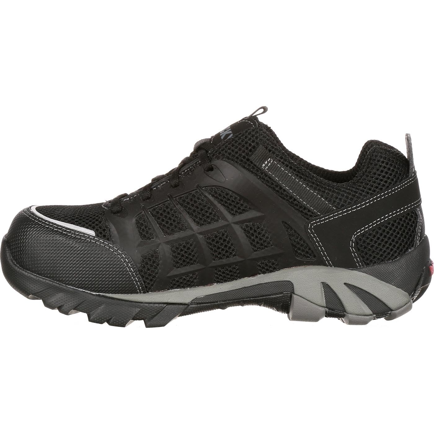 ROCKY TrailBlade Composite Toe Waterproof Athletic Work Shoes for Men - Lightweight Safety Boots for Construction, Hiking & Outdoor Work