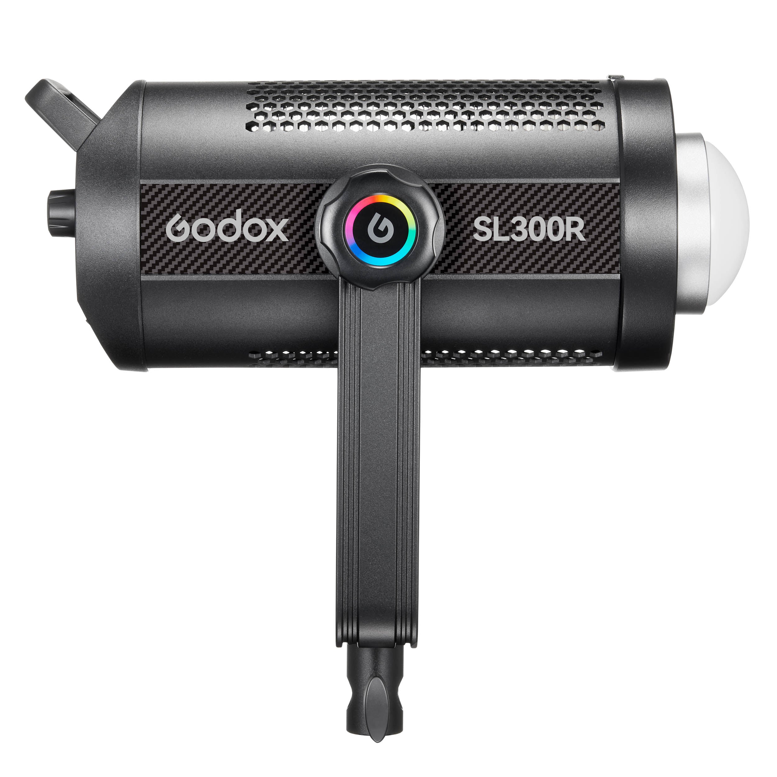 Godox SL300R RGBWW LED Studio Light with 120cm Umbrella Softbox & 8 Optical Fresnel Lens - Professional Photography Lighting for YouTube, TikTok, and Portrait Studio Shoots