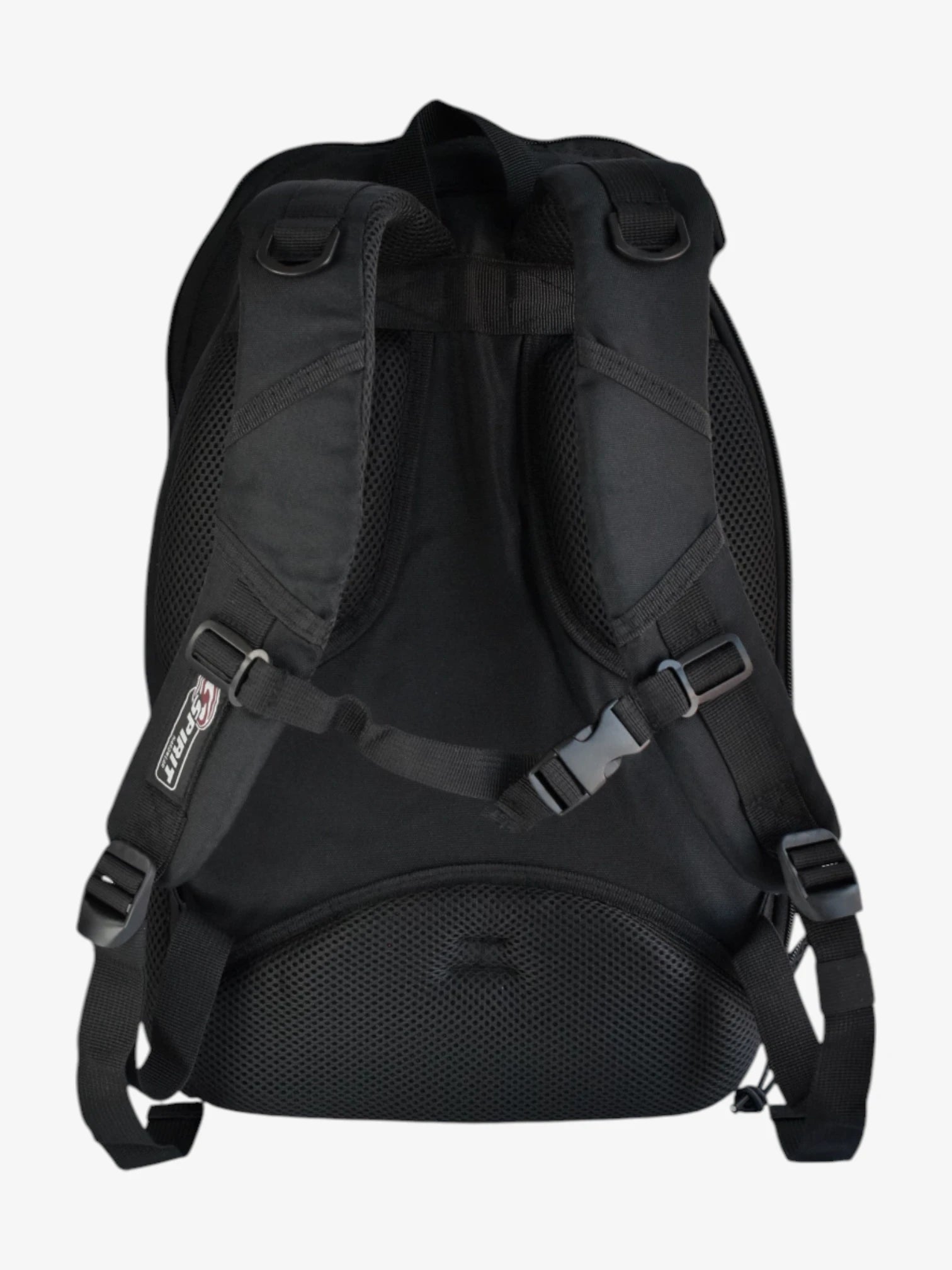 Spirit Block Backpack - Stylish Gray & Black Laptop Bag for School, Work & Travel | Durable & Water-Resistant