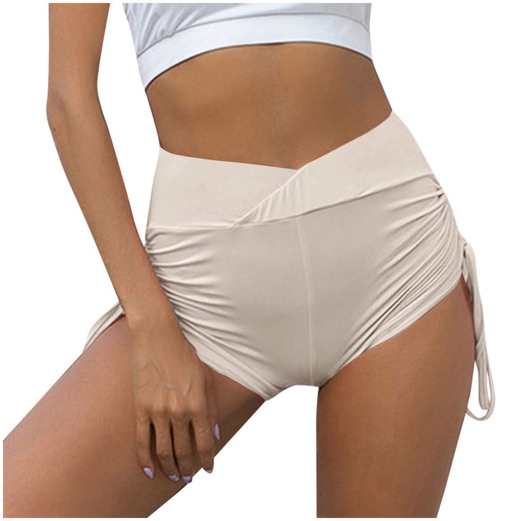 Women's High Waist Workout Shorts - Yoga, Gym, Running & Biker Athletic Booty Shorts for Women | Perfect for Yoga, HIIT, Cycling & Lounge Wear