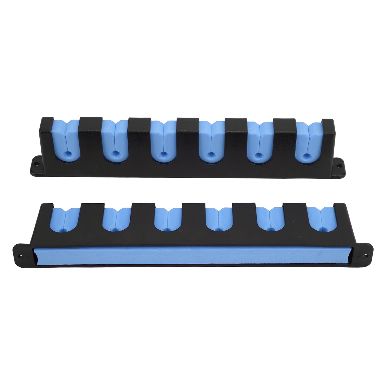 CUTULAMO Fishing Rod Holder - Durable Chemical & Heat Resistant Vertical Rod Rack with 4 Screws for Outdoor Fishing, Boat, Kayak, Dock & Shoreline Use