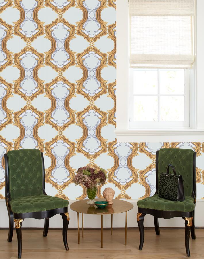 Louie Whoey Wallpaper by Wallshoppe - Premium Fog Design for Modern Home & Office Decor | Perfect for Living Rooms, Bedrooms, and Workspaces