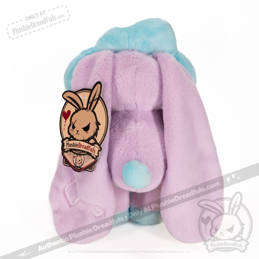 Plushie Dreadfuls Overthinking Bunny - Soft Stuffed Animal Toy for Anxiety Relief & Emotional Support | Cute Stress Relief Plush for Adults & Kids | Perfect for Therapy, Gifts, and Comfort