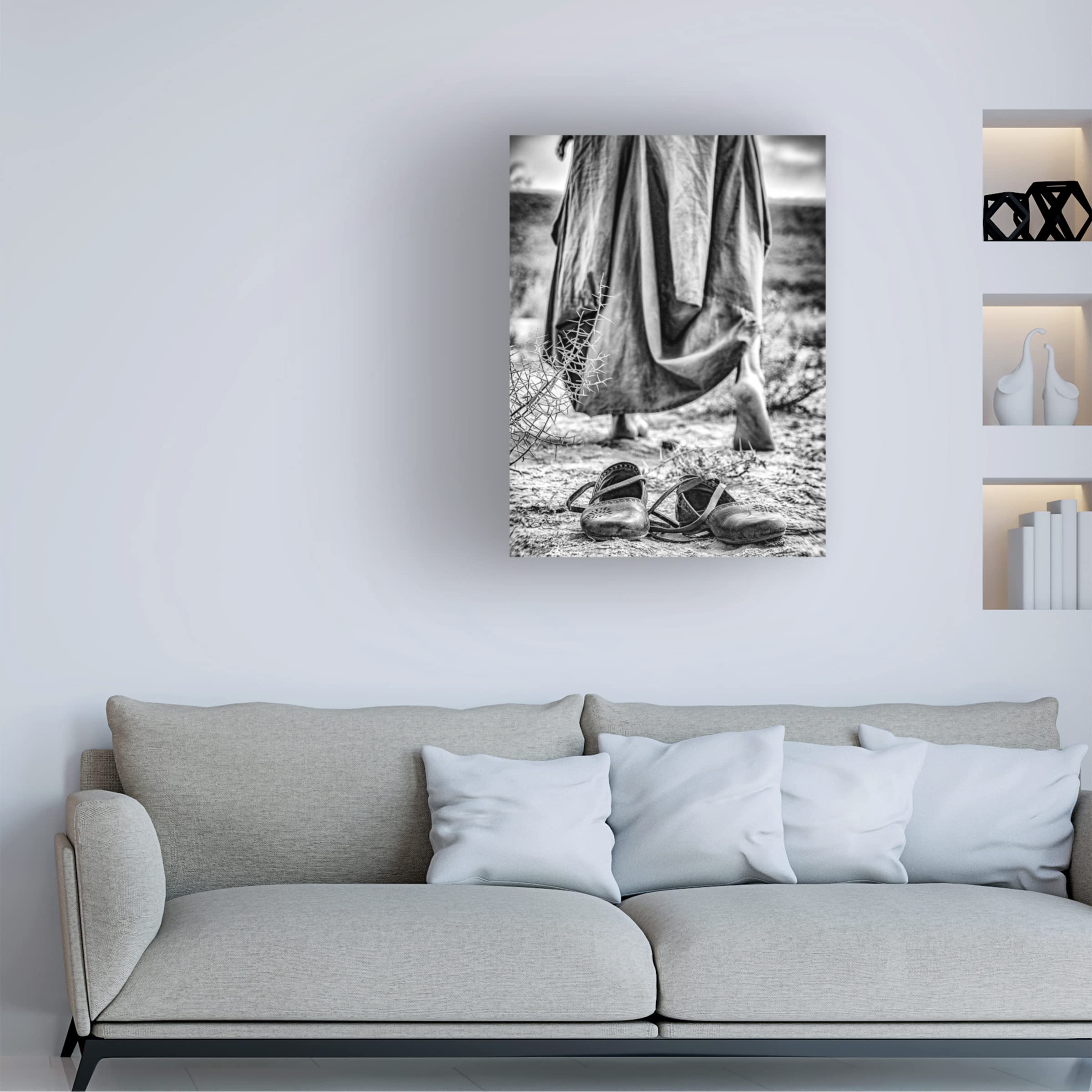 Trademark Fine Art 'Passenger' Canvas Wall Art by Afshin Saeidinia - Modern Home Decor for Living Room, Bedroom & Office