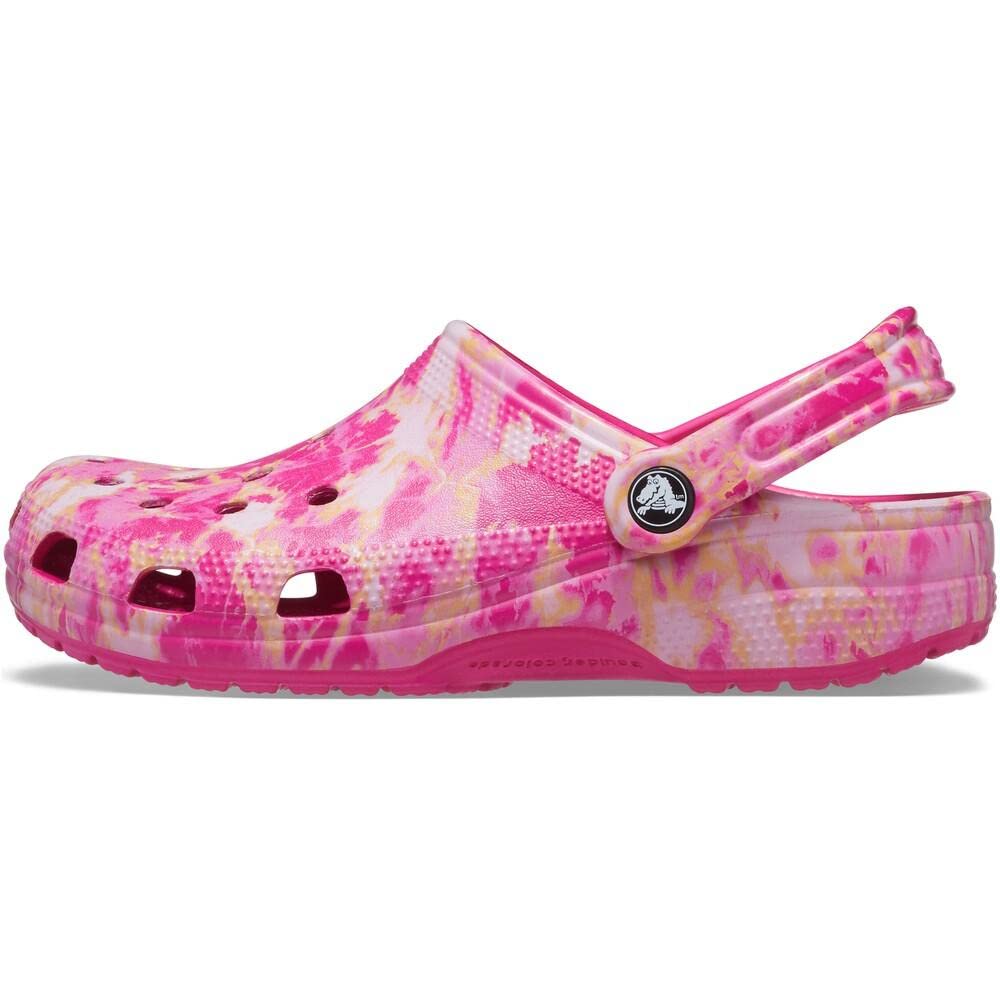 Crocs Classic Solar Rainbow Clogs - Comfortable & Lightweight Unisex Slip-On Shoes for Men & Women - Perfect for Beach, Pool, Garden & Casual Wear
