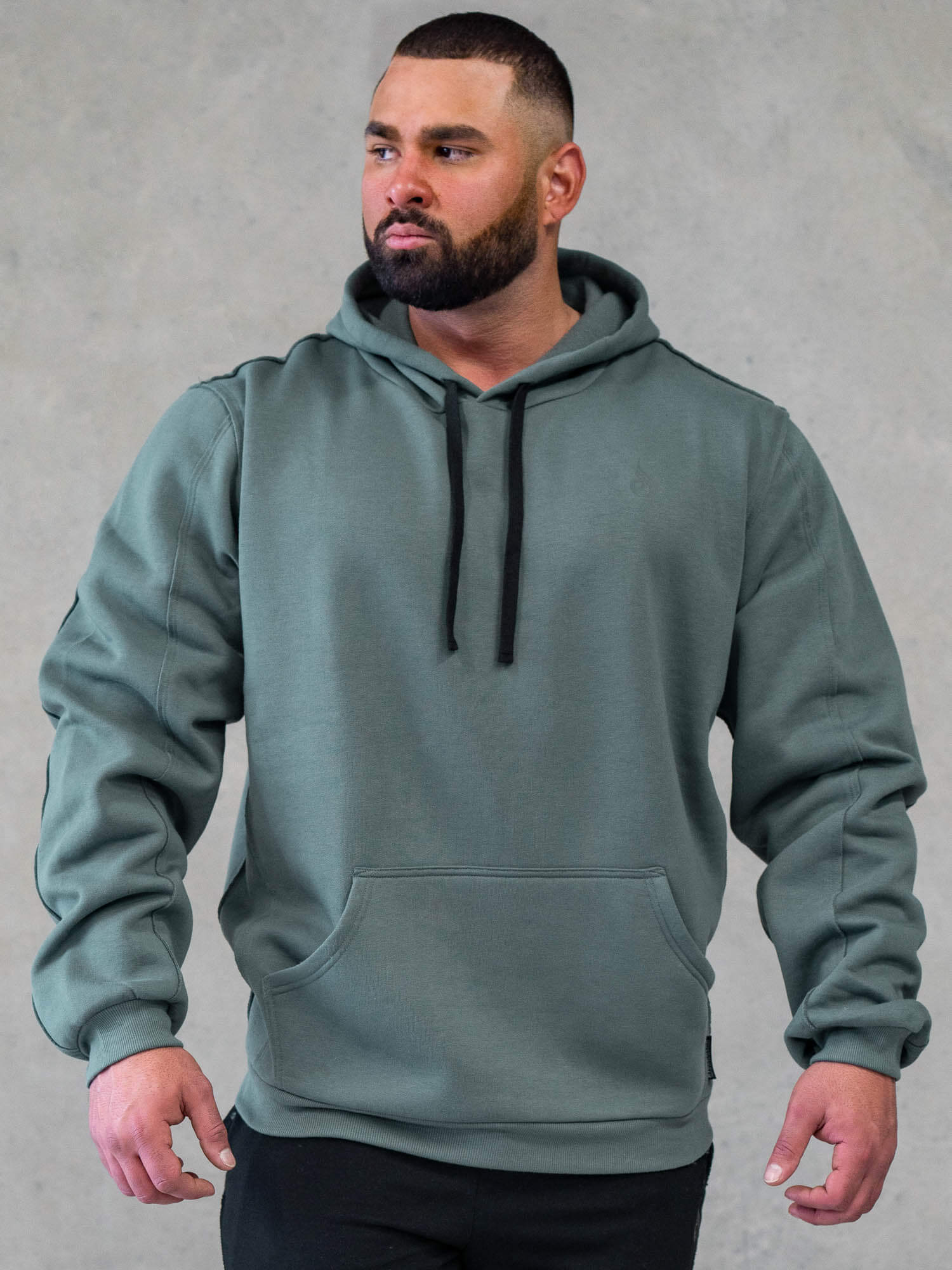 Force Pullover Hoodie for Men & Women - Soft & Comfortable Fern Green Sweatshirt - Perfect for Gym, Running, and Casual Wear