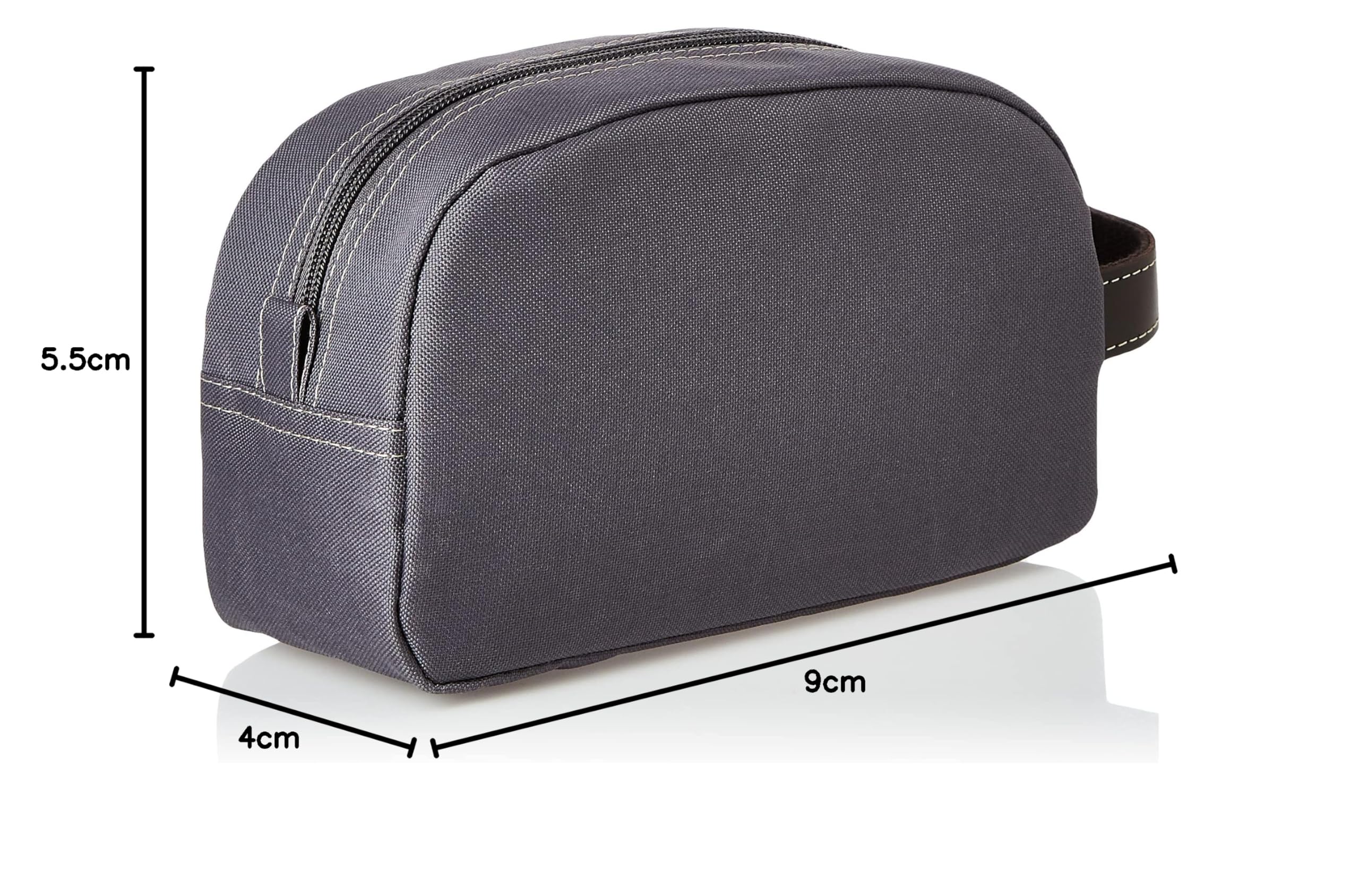 Genuine TIMBERLAND Men's Canvas Toiletry Bag - Waterproof Gym & Travel Duffle for Workout, Flight & Weekend Getaways (Charcoal) - Perfect for Gym, Travel & Everyday Essentials Storage
