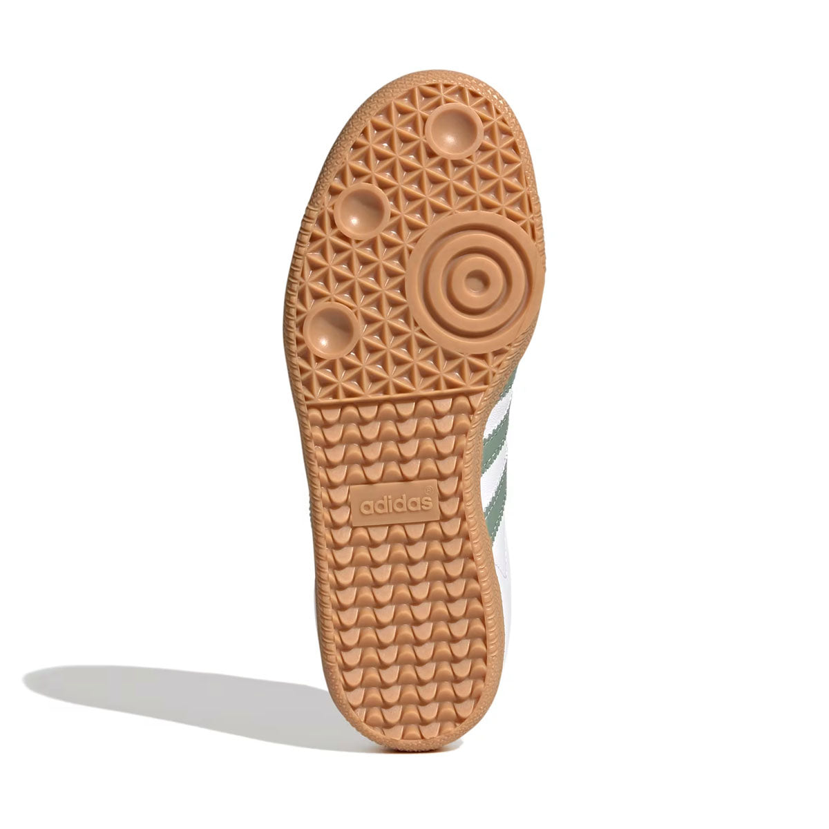 Kids Samba OG Sneakers - Cloud White Silver Green | Comfortable Athletic Shoes for Boys & Girls | Perfect for School, Sports & Casual Wear