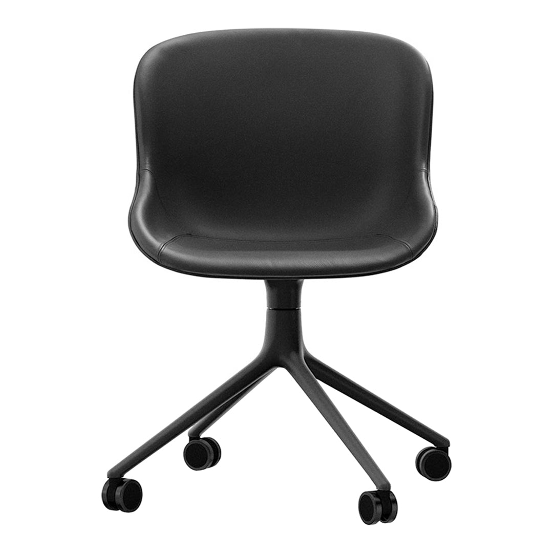 Premium Hyg Chair with 4-Star Swivel Base - Fully Upholstered Ergonomic Office Chair for Home & Workspace Comfort