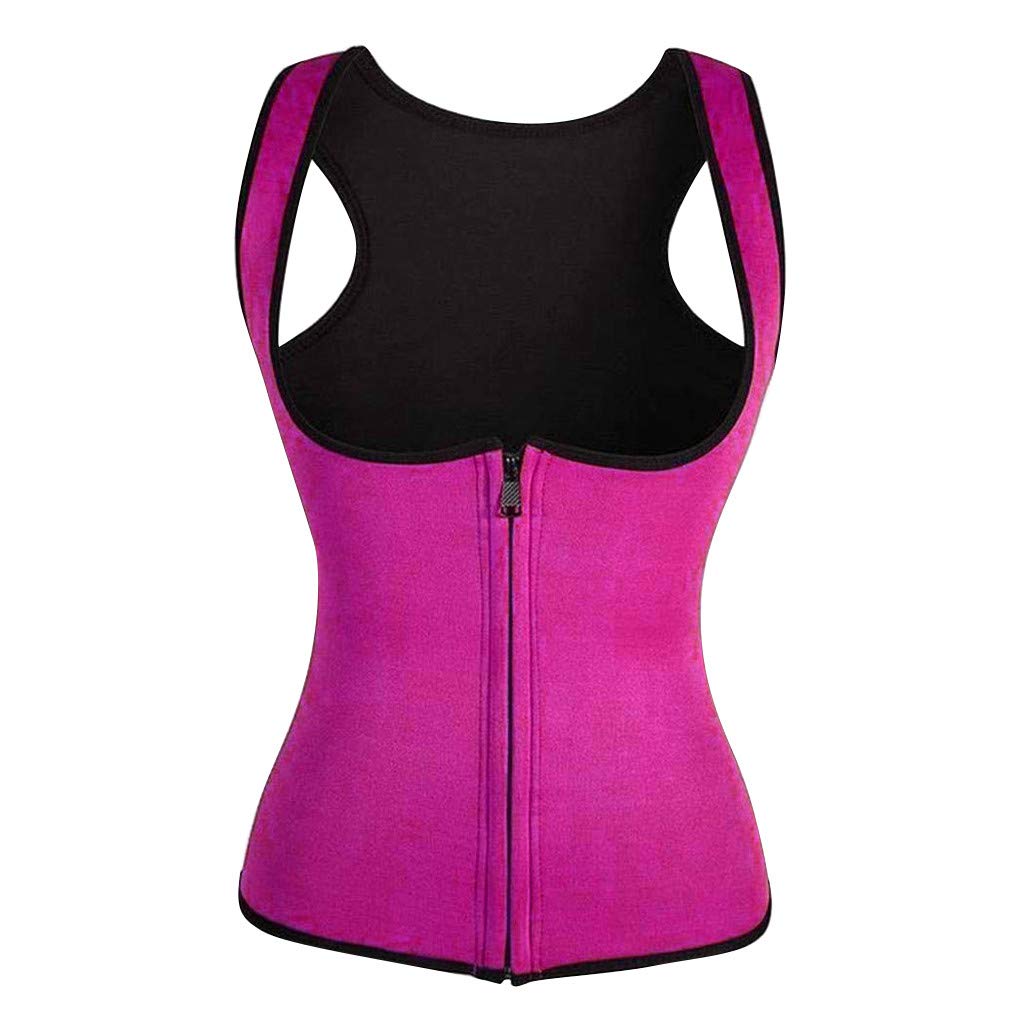 Youmymine Women's Waist Trainer Corset - Sport Body Shaper with Zipper for Fitness & Workout - Slimming Shapewear for Tummy Control - Perfect for Gym, Yoga & Everyday Wear