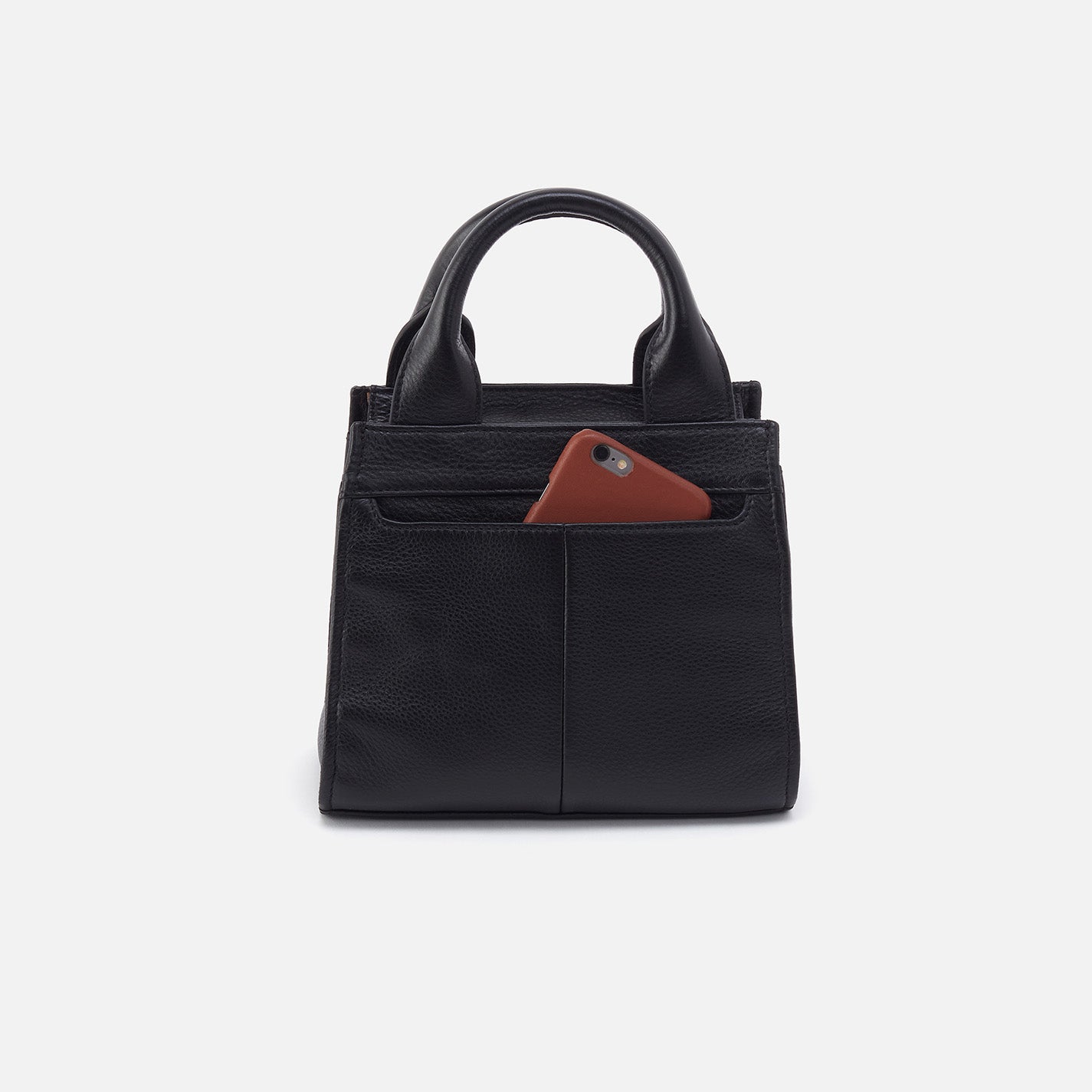 Stylish Cass Small Pebbled Leather Tote Bag - Black | Perfect for Work, Travel & Everyday Use