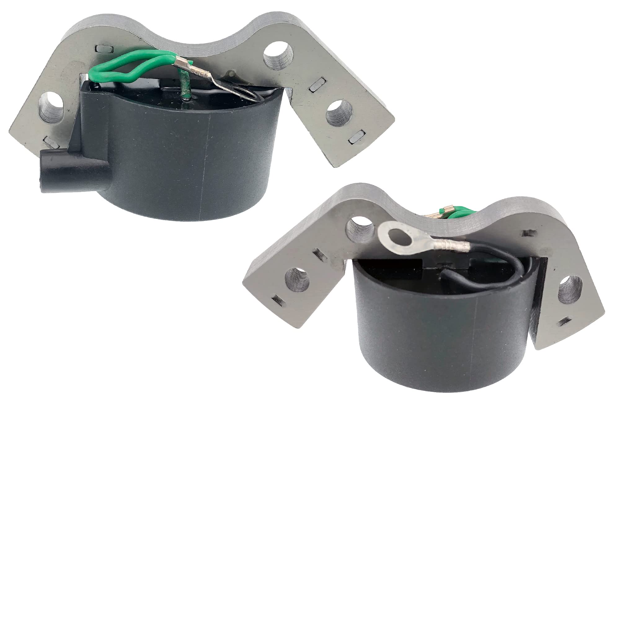 ZhongfaTec-298V 2 Pack 18-5181 Outboard Motor Ignition Coil Replacement for 582995 584477 580416 - Perfect for Marine Engine Repair & Boat Maintenance