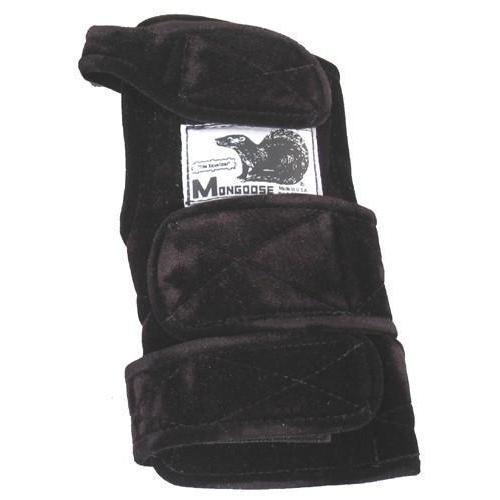 Mongoose Equalizer Black Bowling Glove - Left & Right Hand - Non-Slip Grip for Enhanced Control - Perfect for League Play & Casual Bowling