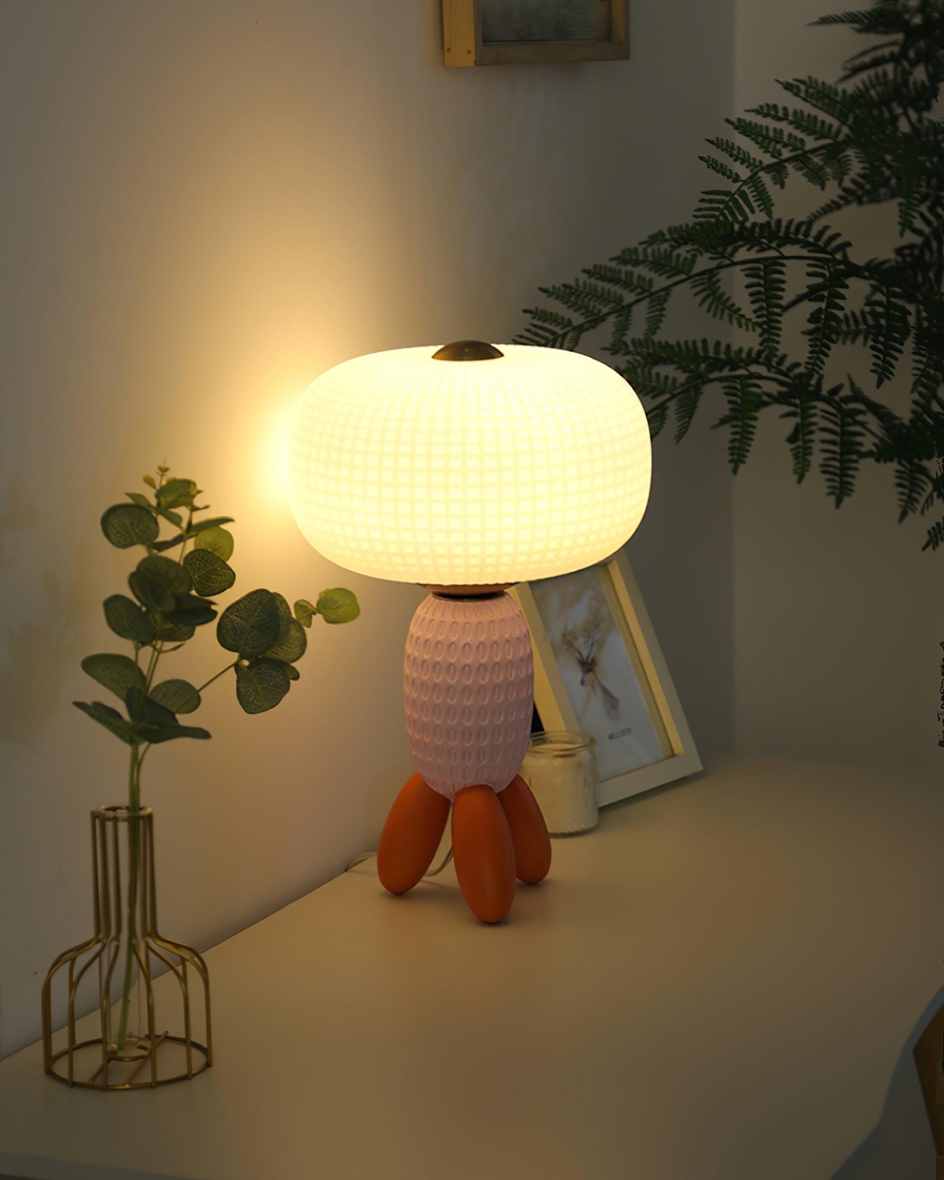 Balloons Table Lamp - Modern LED Night Light for Bedroom, Kids Room & Nursery - Perfect for Decor, Gift & Relaxing Ambience