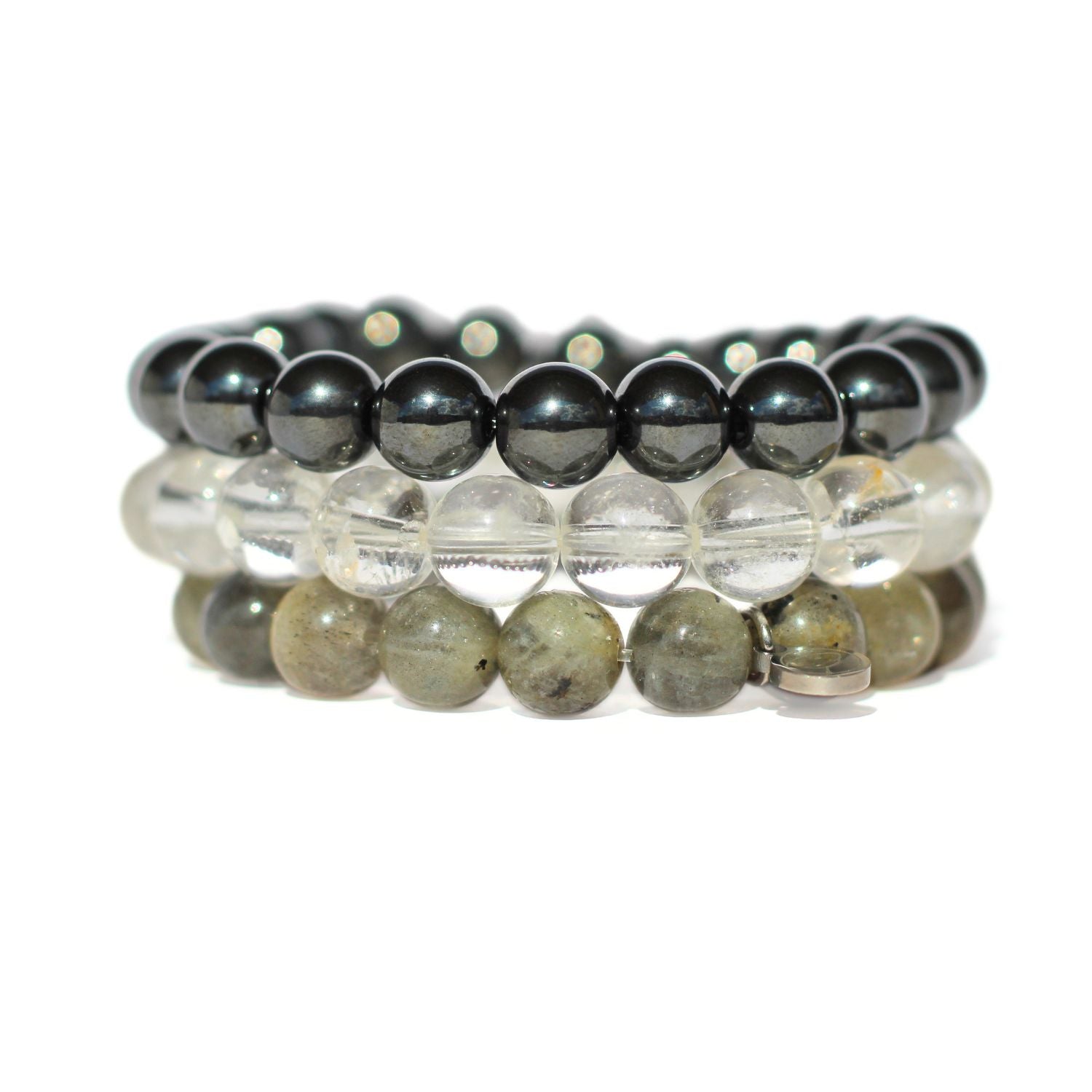 Aquarius Strength Bracelet Pack - Adjustable Energy Bracelet for Men & Women - Motivational Fitness & Yoga Accessory - Perfect for Workouts, Meditation & Daily Wear