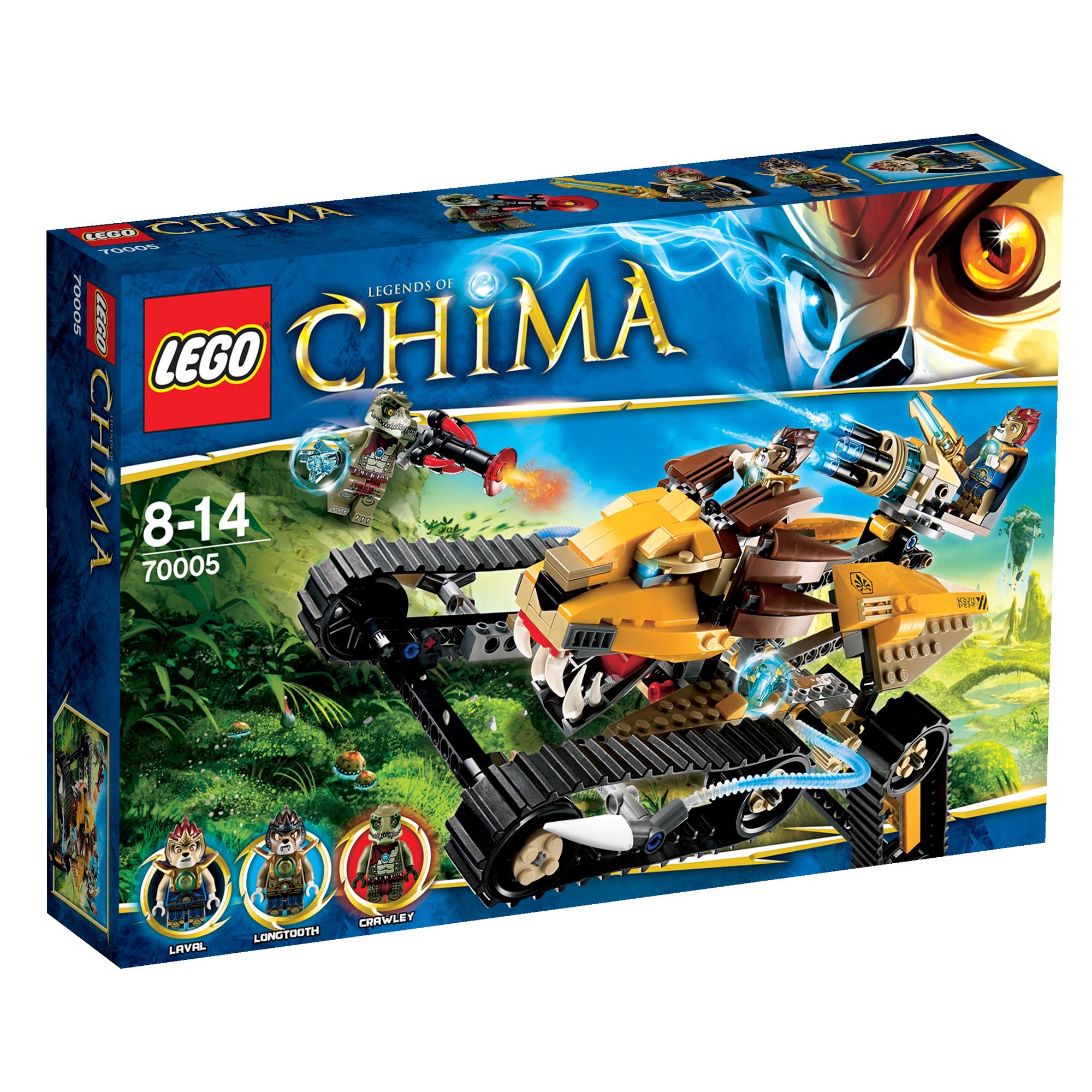 LEGO Legends of Chima 70005 Royal Hunter of Laval Construction Set - Kids Building Toy for Creative Play | Perfect for Birthday Gifts & Collectors