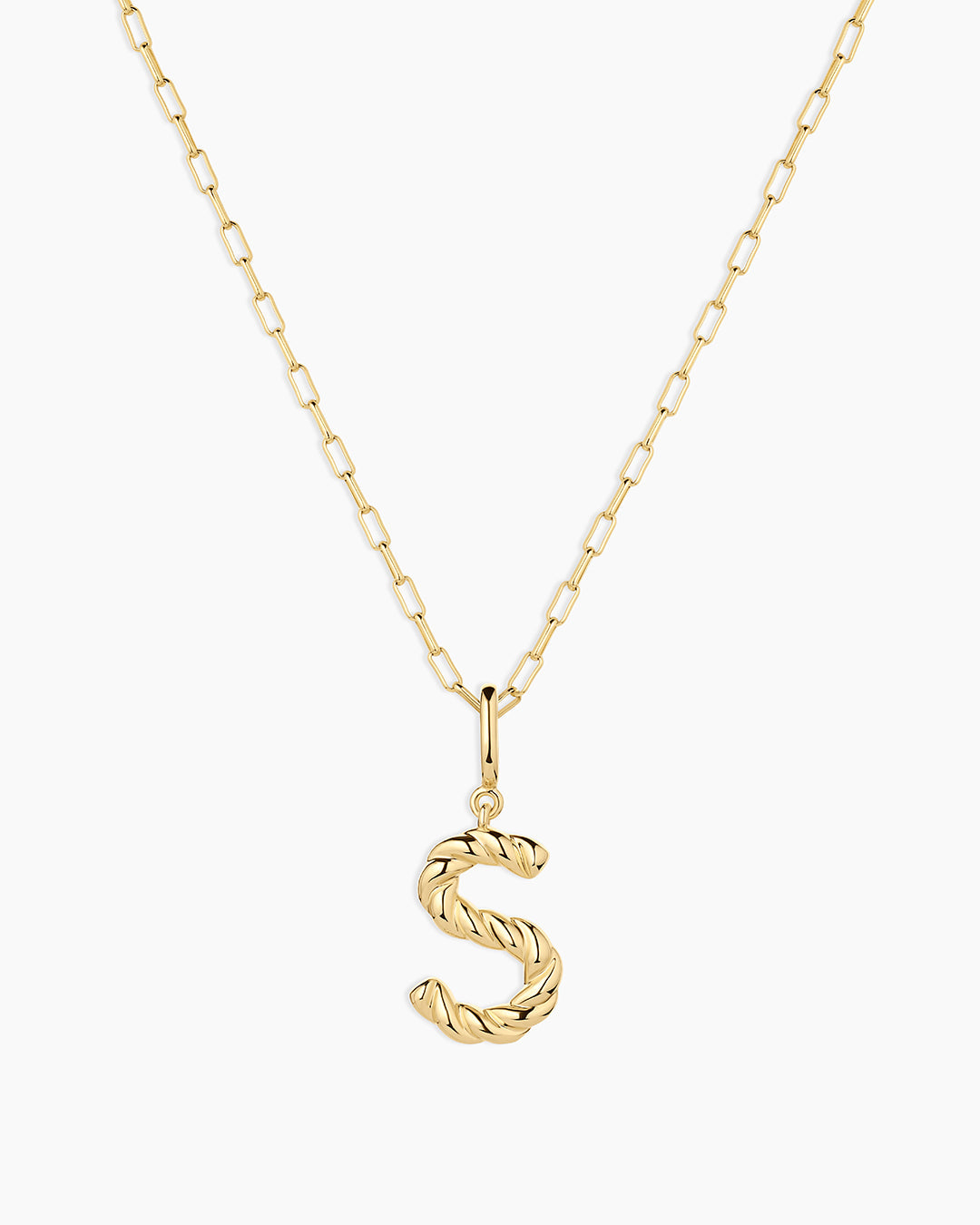 Alphabet Charm Necklace for Women - Personalized Initial Letter Pendant Jewelry for Gifts, Crew Statement Necklace for Everyday Wear & Layering