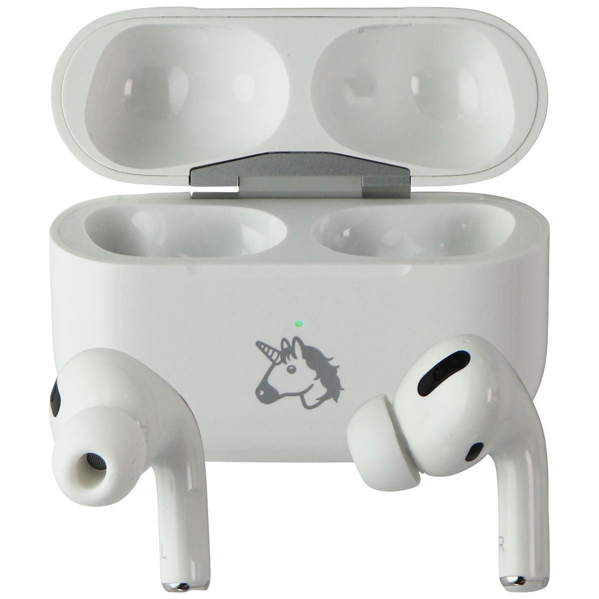 Apple AirPods Pro (2nd Gen) with MagSafe Charging Case - White & Unicorn Custom Design (A2190) | Wireless Bluetooth Earbuds for iPhone, Workouts & Travel